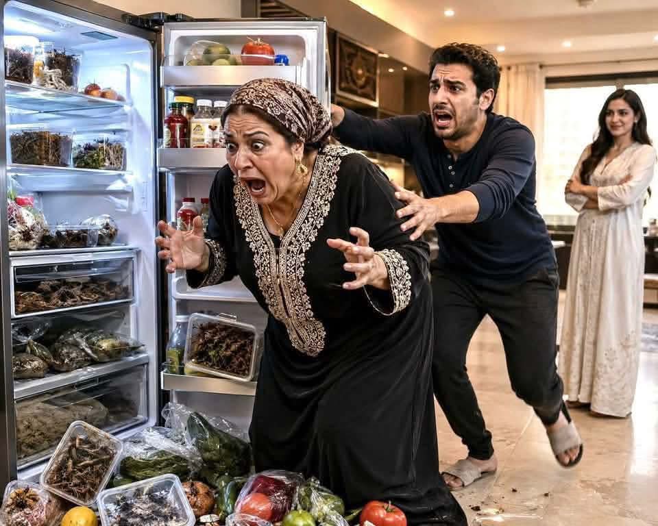 حماتي كانت بتدخل تشيل كل الأكل