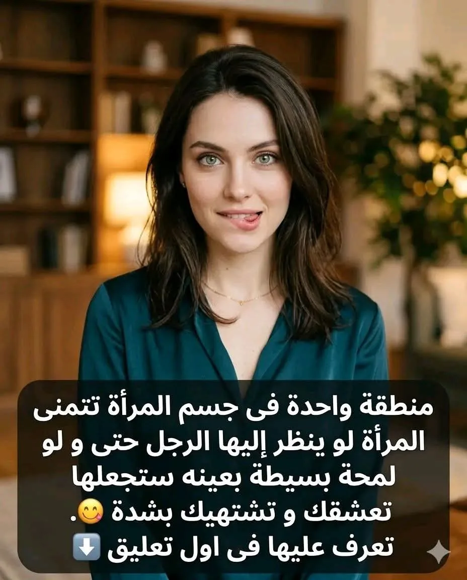 منطقة واحدة فى جـ,ـسم المرأة تتمنى المرأة ان ينظر إليها الرجل.